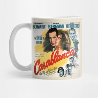 Classic Movie Poster - Casablanca Mug